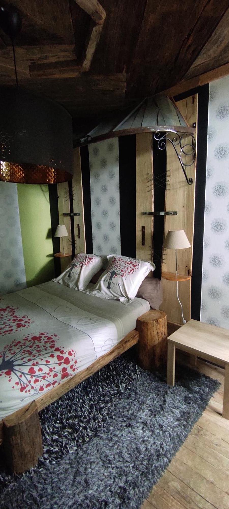 Bed and Breakfast Le Relais Diligence Audelange Habitación foto
