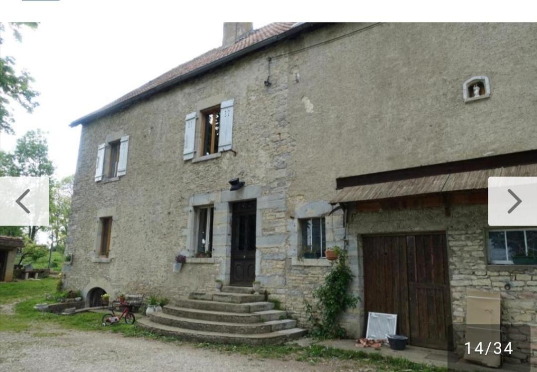 Bed and Breakfast Le Relais Diligence Audelange Habitación foto
